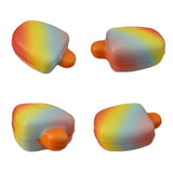 Slow Rise Ombré Rainbow Mini Popsicle Squishy