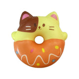 Slow Rise Kawaii Animal Donut Squishies