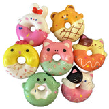 Slow Rise Kawaii Animal Donut Squishies