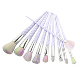 Rainbow Unicorn Makeup Brush Set