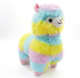 Pastel Rainbow Alpaca Plush!