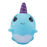 Slow Rise Narwhal Squishies