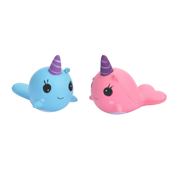 Slow Rise Narwhal Squishies