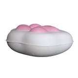 Slow Rise White & Pink Cat Paw Squishy