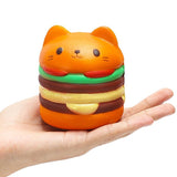 Slow Rise Cat Burger Squishies