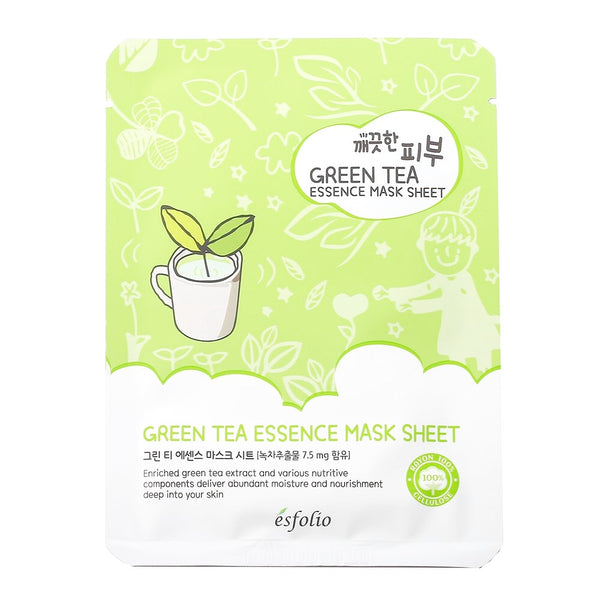Korean Beauty Green Tea Sheet Mask