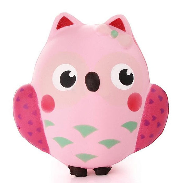 Jumbo Slow Rise Owl Squishy