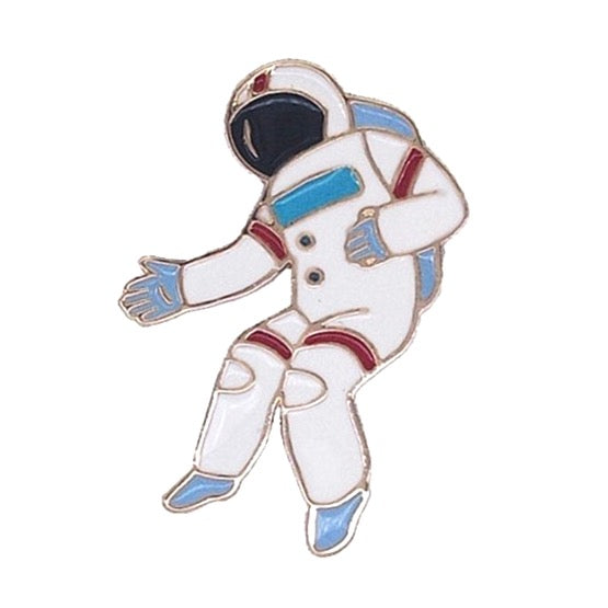 Enamel Astronaut Pin