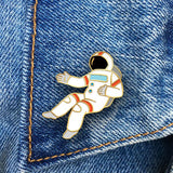 Enamel Astronaut Pin