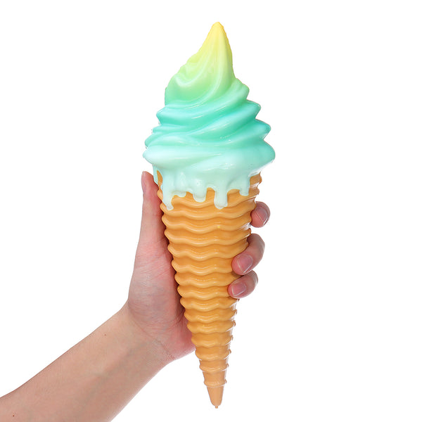 Jumbo Slow Rise Waffle Cone Ice Cream Squishy –