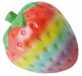 Slow Rise Rainbow Strawberry Squishy