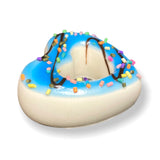 Slow Rise Sprinkle Heart Donut Squishy