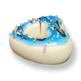 Slow Rise Sprinkle Heart Donut Squishy