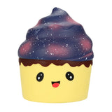 Jumbo Slow Rise Galaxy Cupcake Squishy