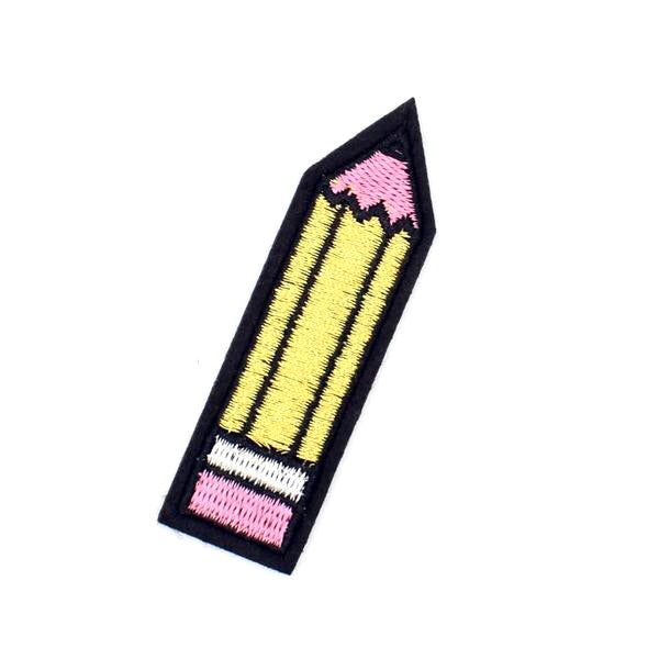Iron-On Pencil Patch